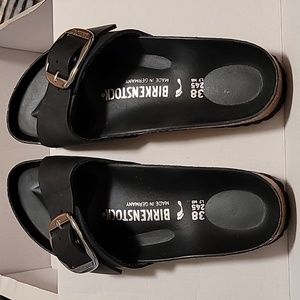 Madrid big buckle, Birkenstock, size 38.